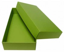 Sleeve-me box without sleeve 183x93x30mm interior kiwi green 